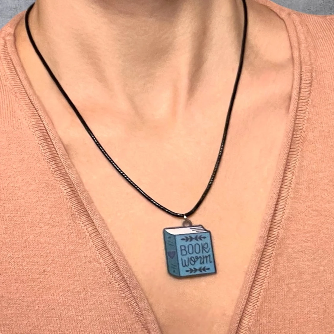 Book Worm Halsband Book Lover  - 4