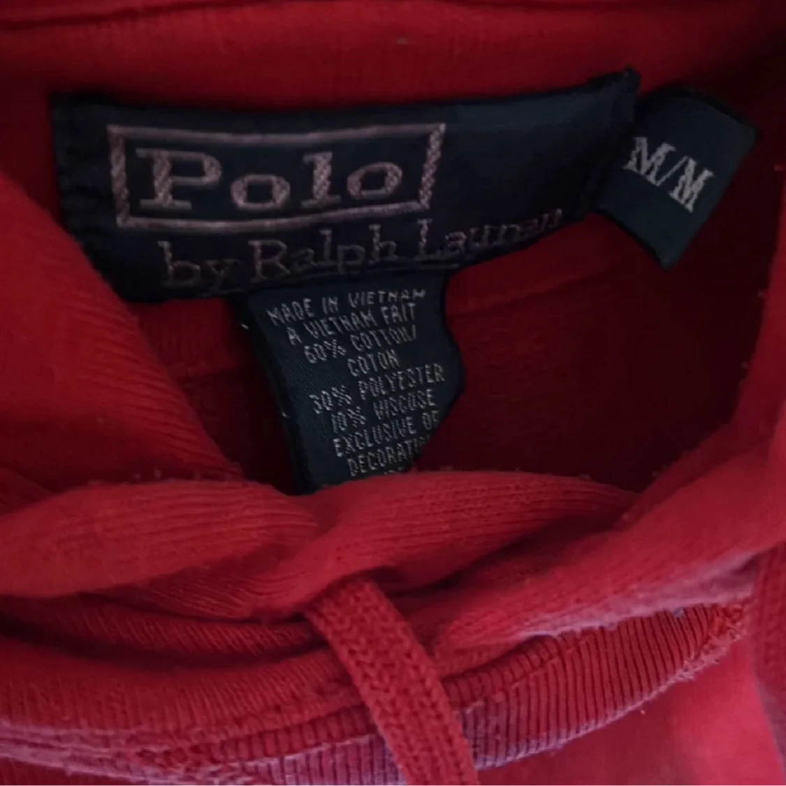 Röd hoodie från Polo Ralph Lauren - 3