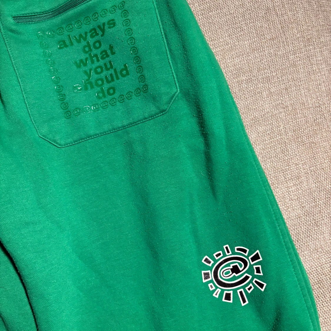Always du what you should do byxor, gröna - 2