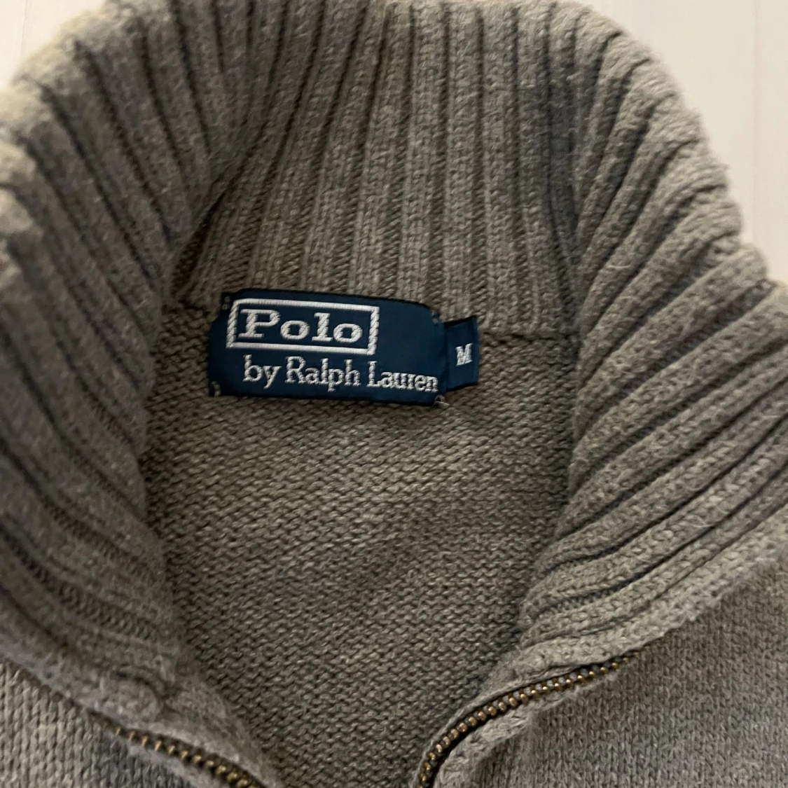 Grå stickad kofta från Polo Ralph Lauren - 2