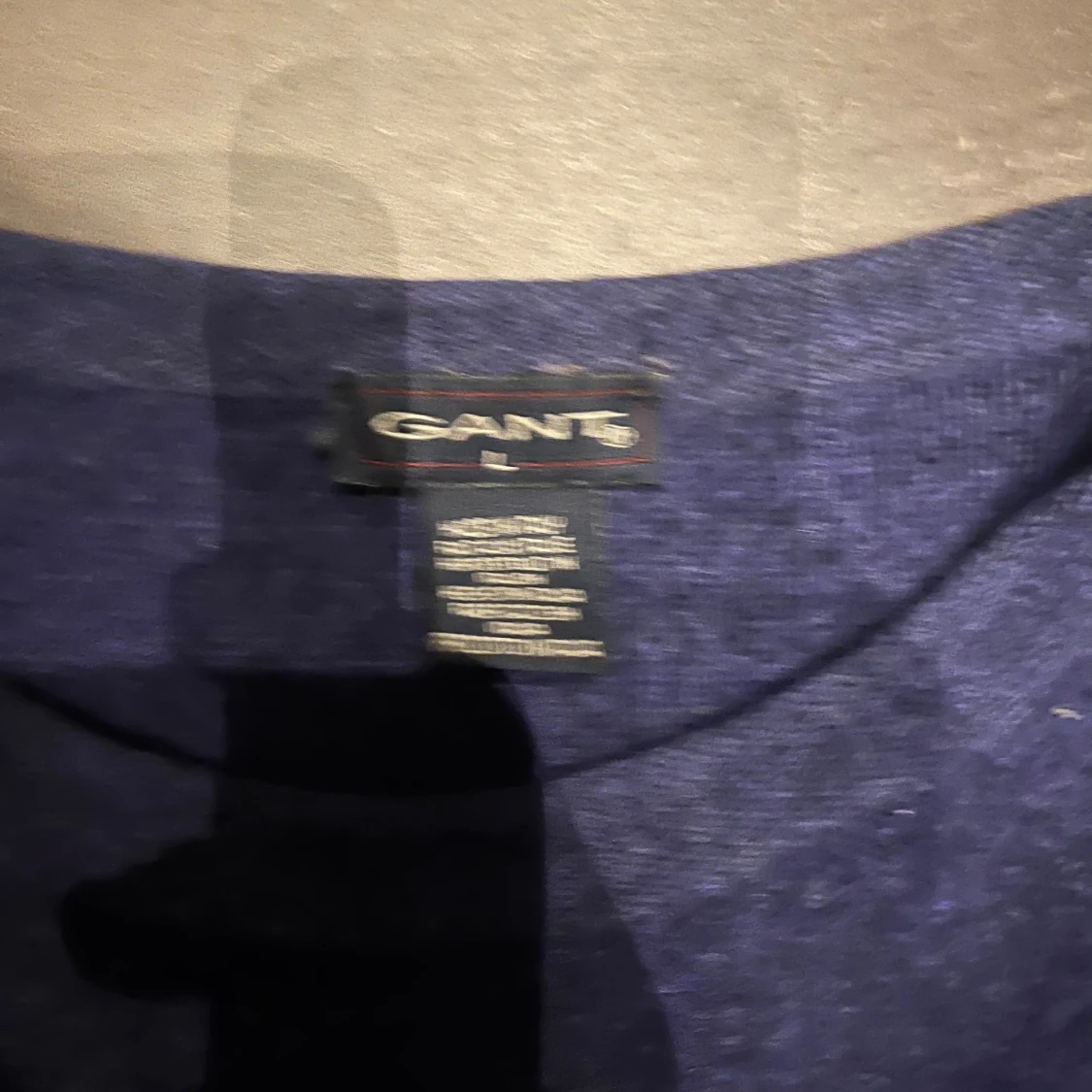 Mörkblå stickad tröja från GANT - 2