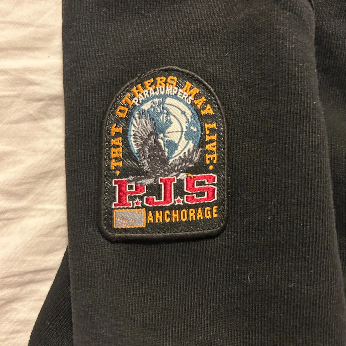 Svart fleece-tröja från Parajumpers  - 1