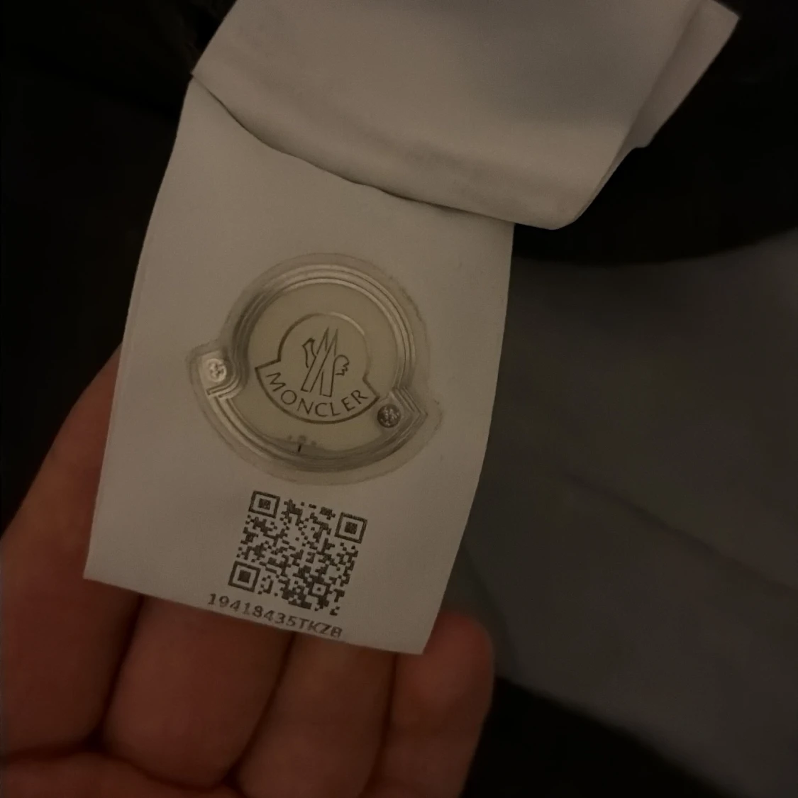 Svart långärmad pikétröja Moncler - 4