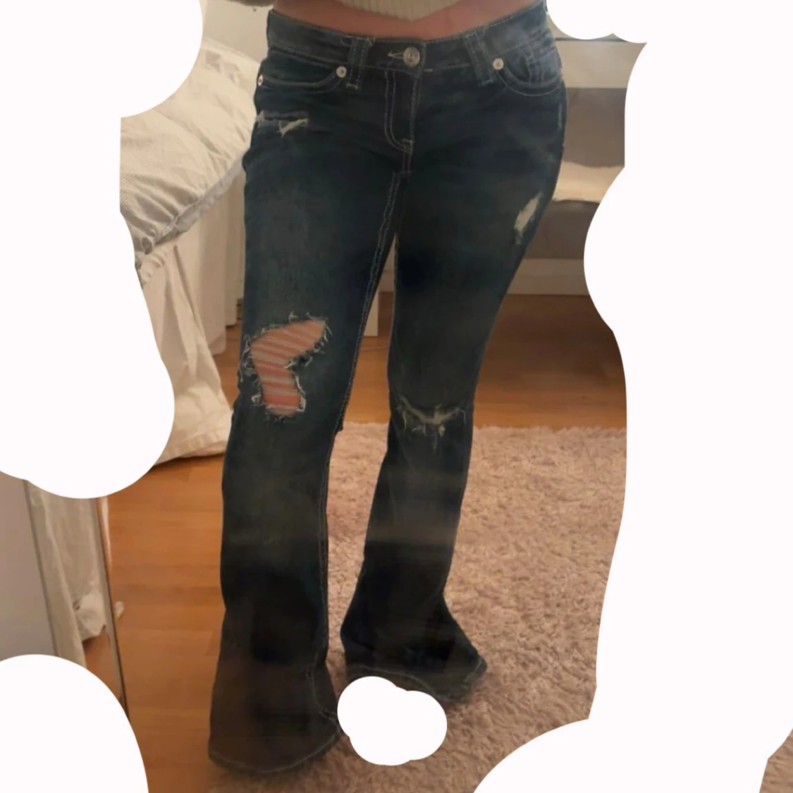 Trendiga slutsålda jeans  - 4