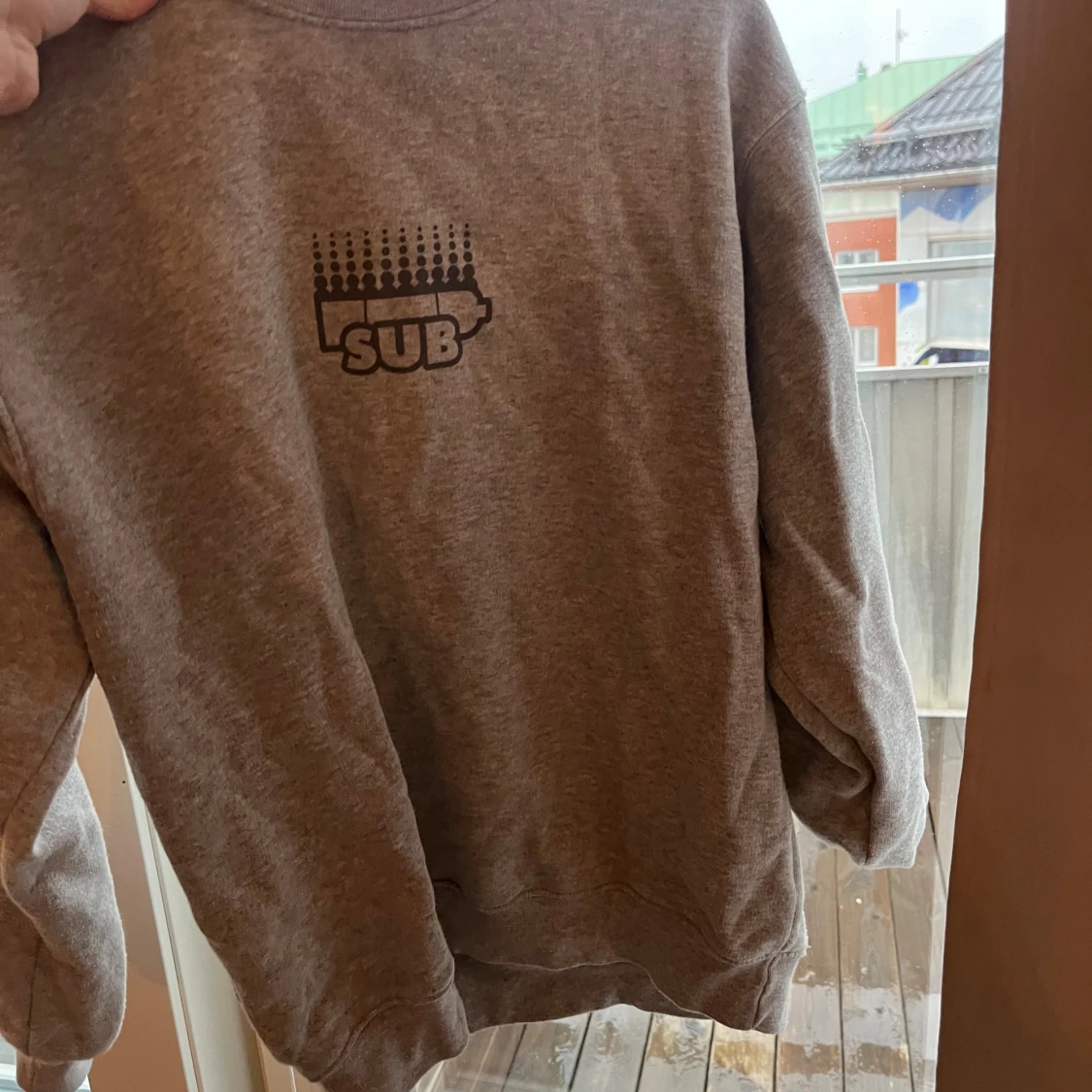 Grå sweatshirt vintage - 2