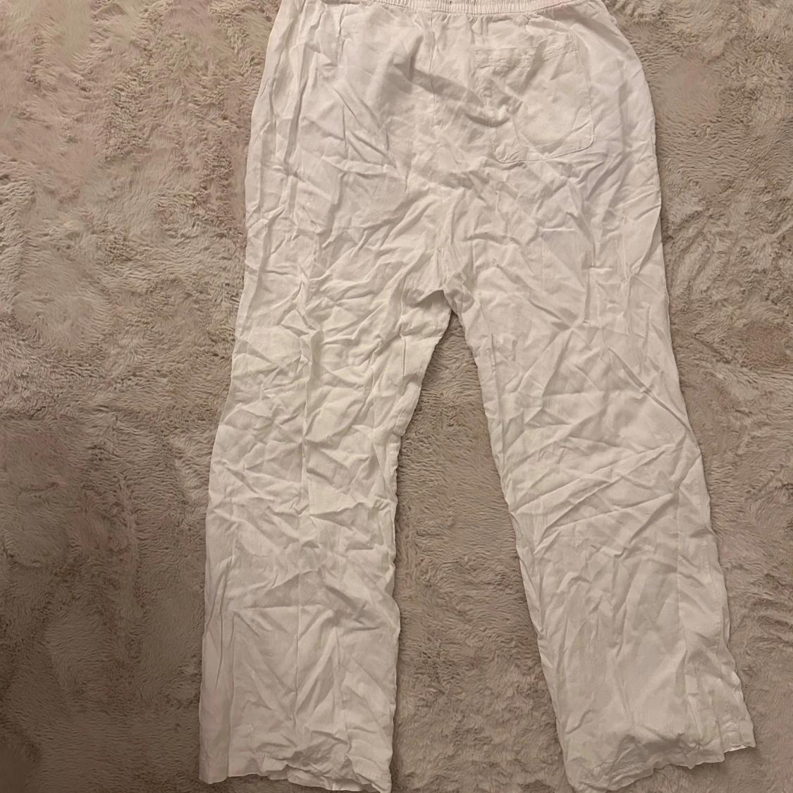 Vita linnebyxor från lager 157 - 2