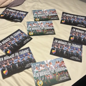 En månads fri träning - Få en månad fri träning på Nordic Wellness! Perfekt för dig som vill testa gym och träning med vänner. Korten har motiv från populära fotbollslag och gäller på över 300 klubbar i Sverige. Skriv in dina uppgifter och börja träna direkt!