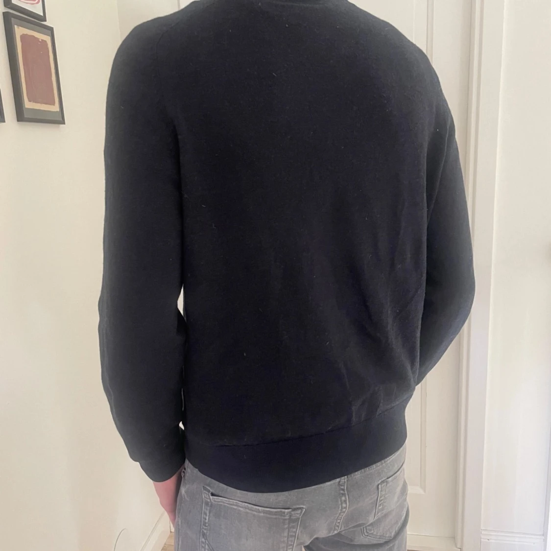 mörkblå Morris halfzip - 1