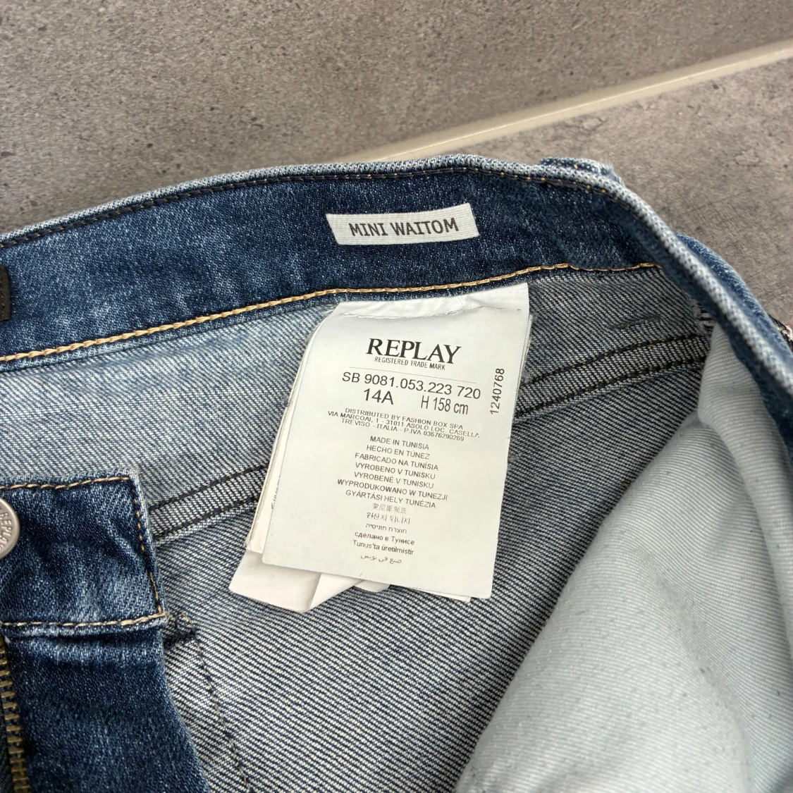 Replay blå jeans  - 3