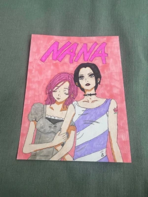 Nana ritning  - Målad av mig! Lite mindre än ett A4 papper, kontakta om du vill ha exakta mått. Jag gör även comissions, fråga bara:3 