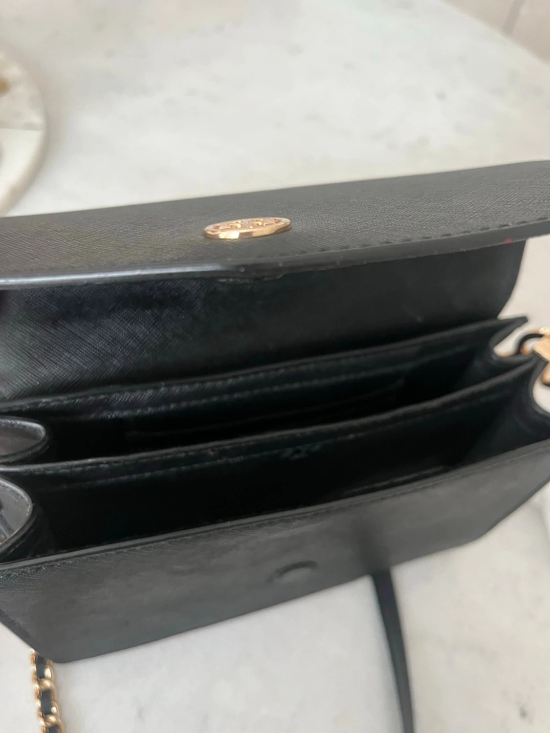 Svart axelväska från Tory Burch - 3