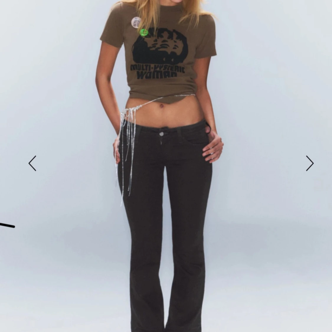 Weekday jeans svarta