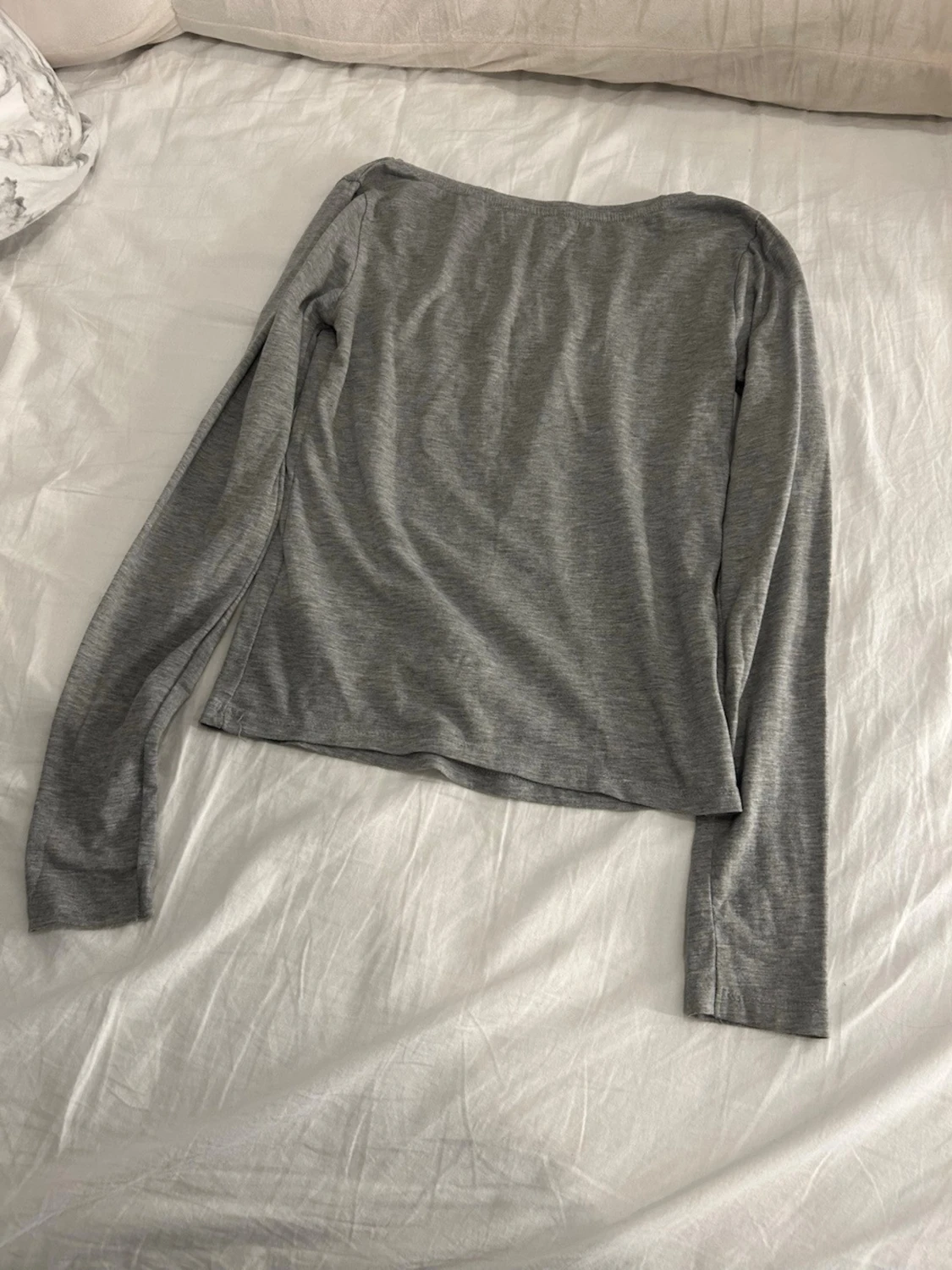 Grå långärmad topp från 157 - 2