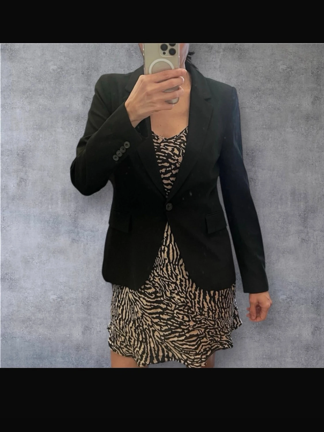 Zara Svart klassisk kavaj  - 5