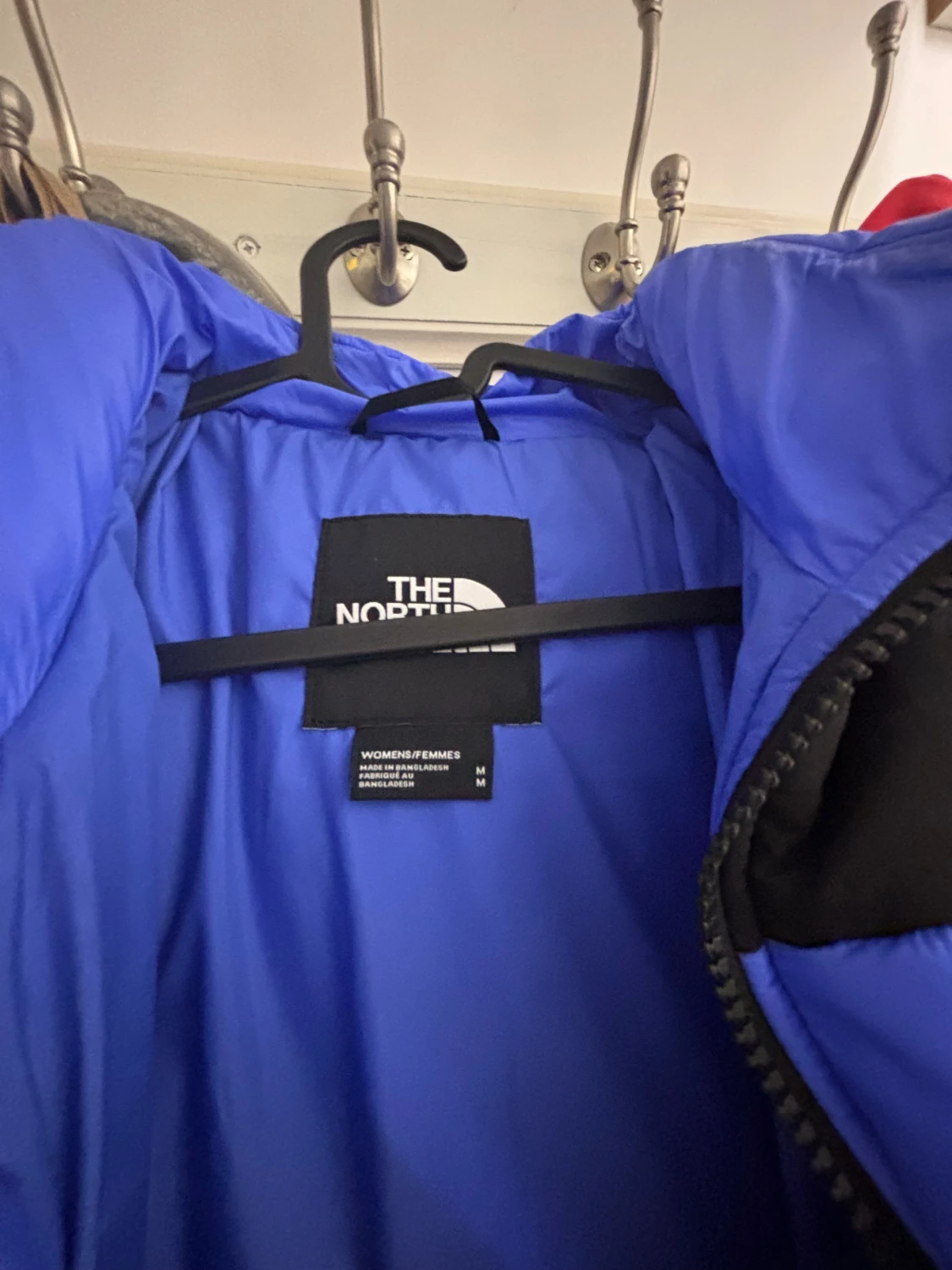 Blå pufferjacka från The North Face - 2