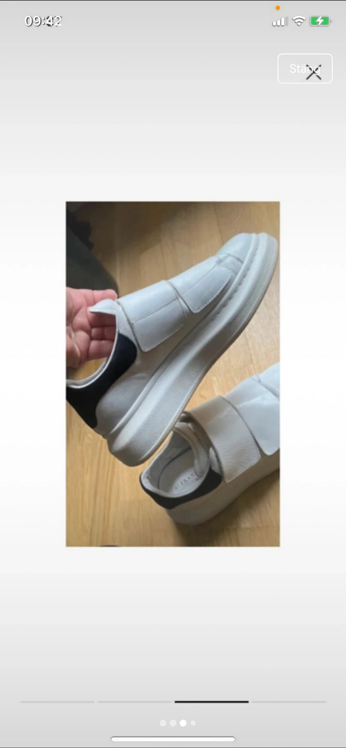 Alexander McQueen vita sneakers - 2