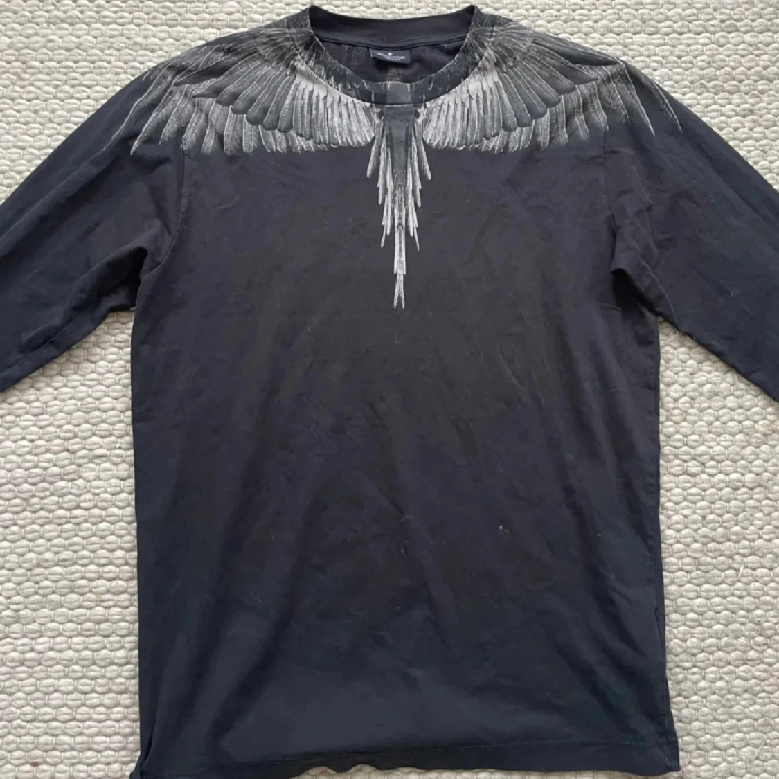 Marcelo Burlon svart långärmad tröja