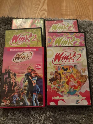 6 Dvd filmer ”Winx club” - 6 olika Dvd-filmer. 