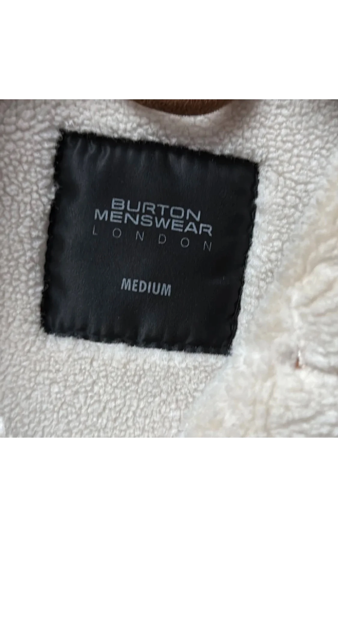 Brun teddyjacka från Burton Menswear - 2