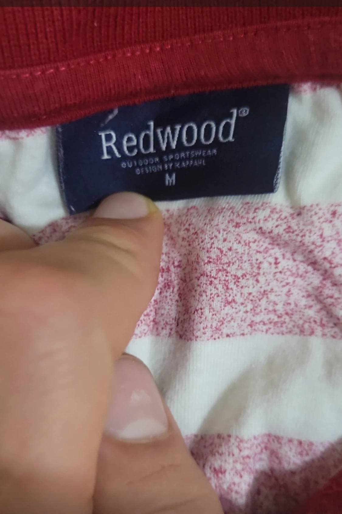Randig pikétröja från Redwood M
