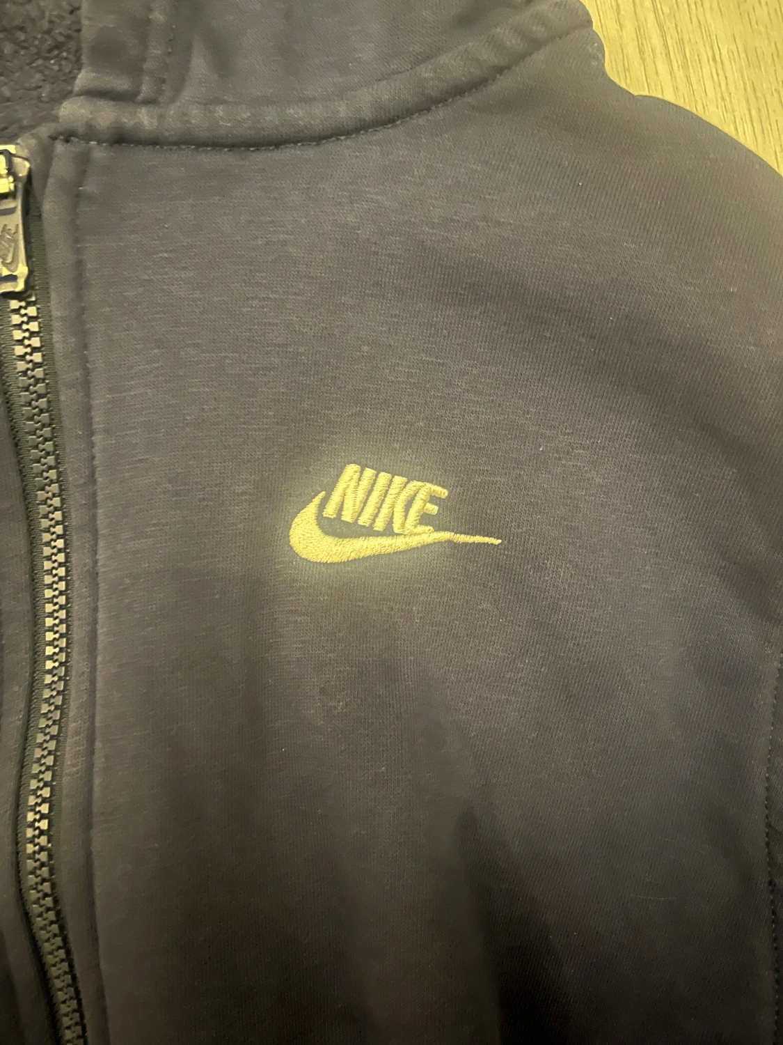 Svart Nike hoodie med dragkedja XL - 1
