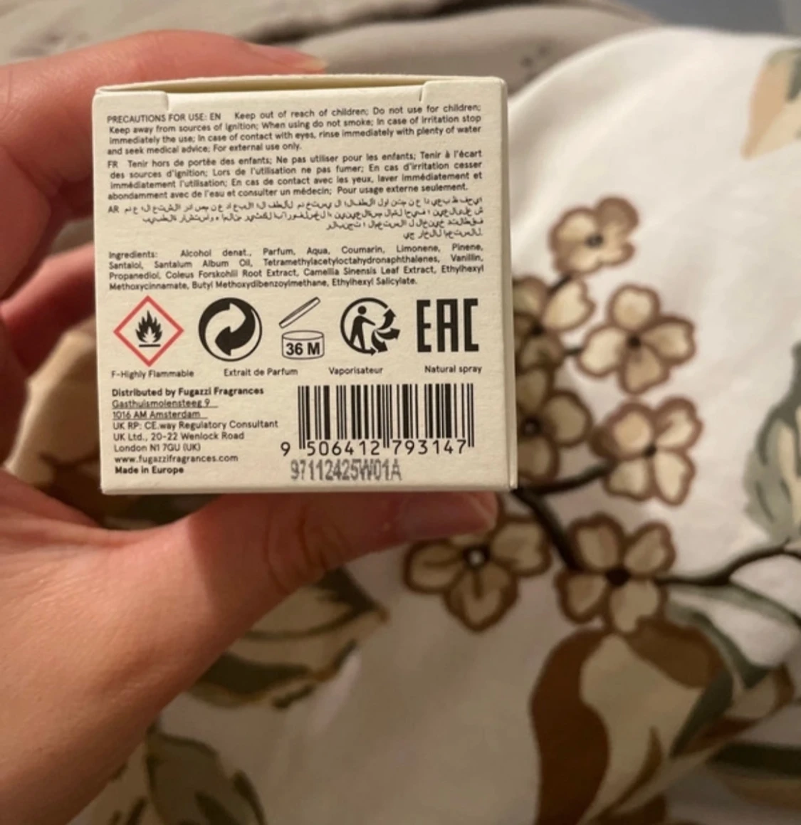 Fugazzi Ethyl Vanillin Extrait De parfum 30ml - 2