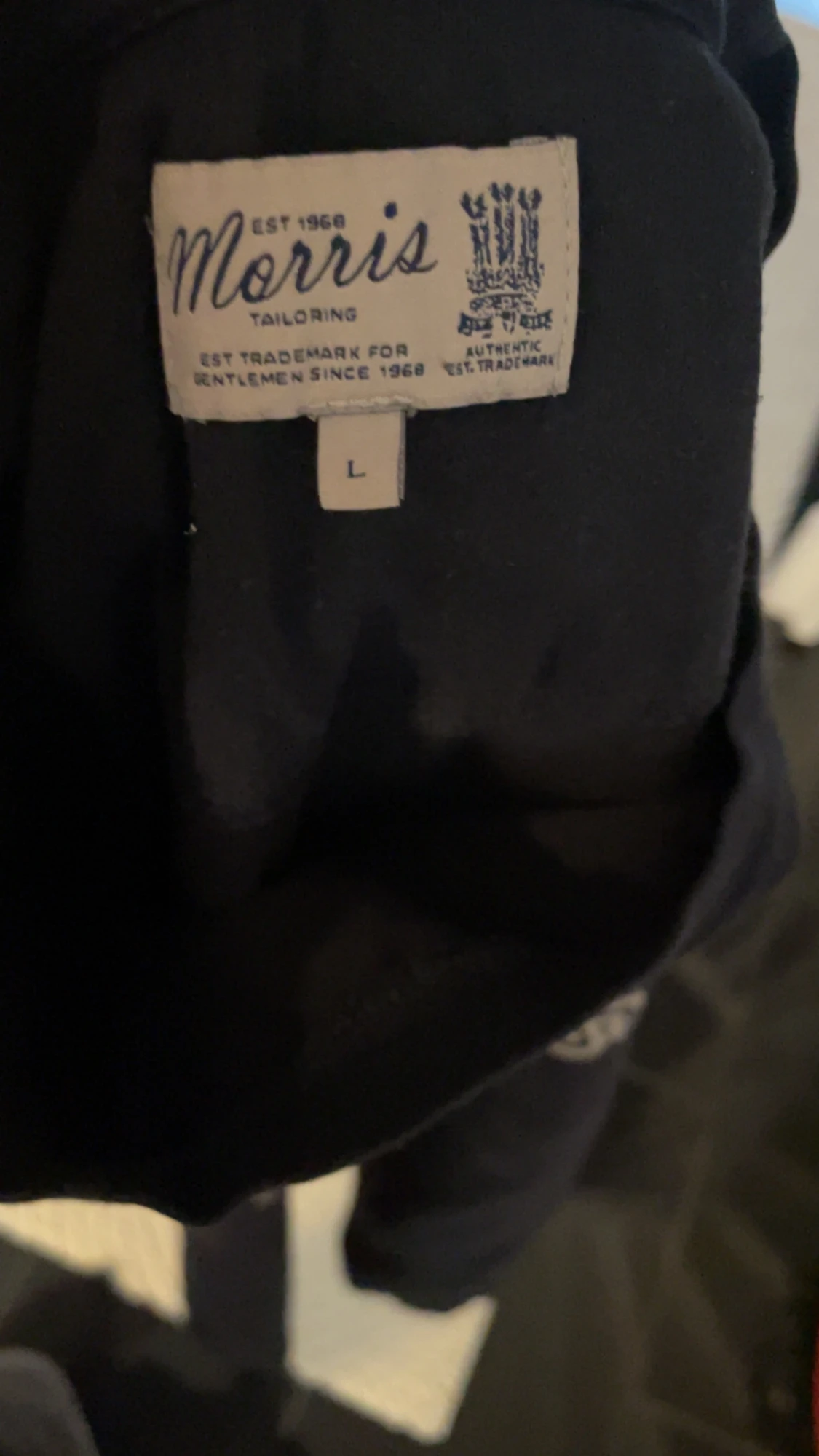 Svart Morris University t-shirt L - 2