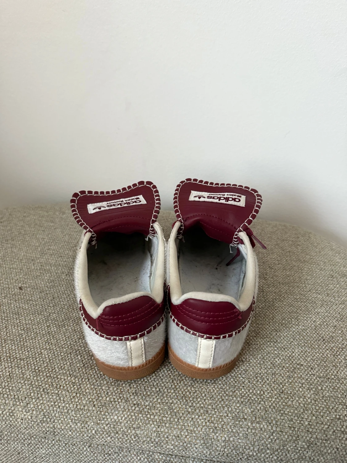 Adidas Wales Bonner burgundy sneakers - 2