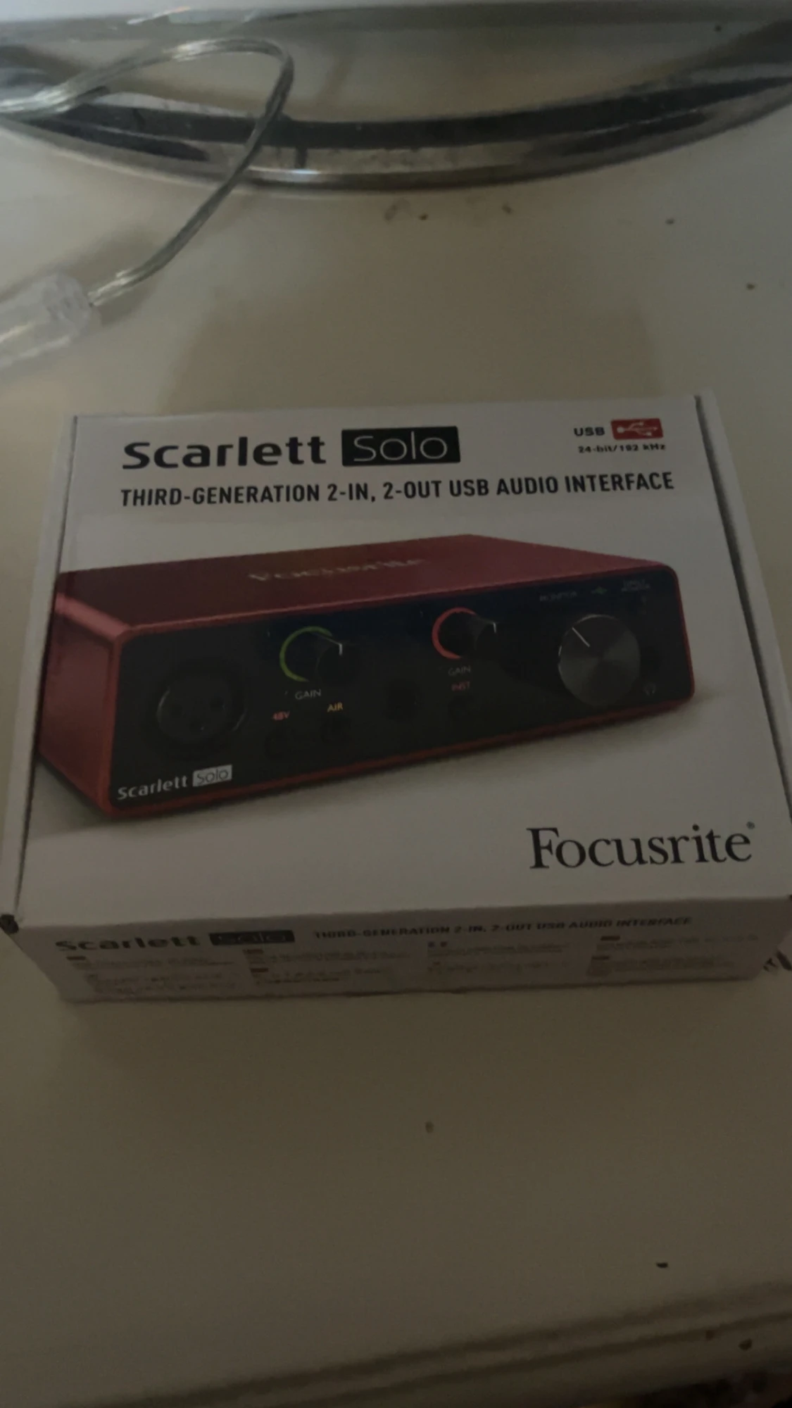 Scarlett solo focusrite 3rd gen - 3