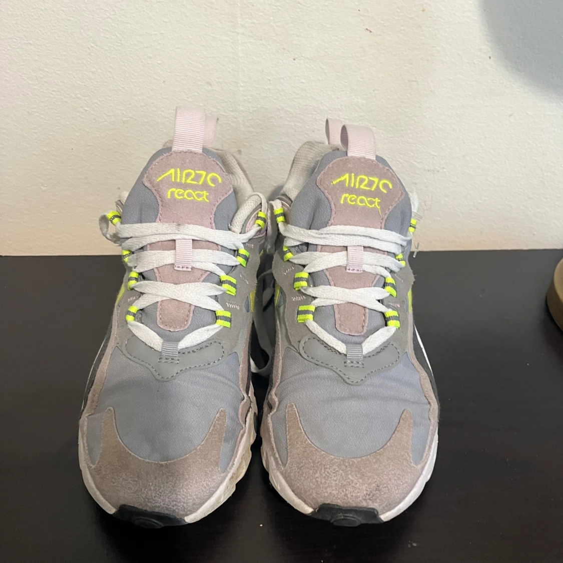 Nike Air Max 270 React sneakers grå/gul - 1