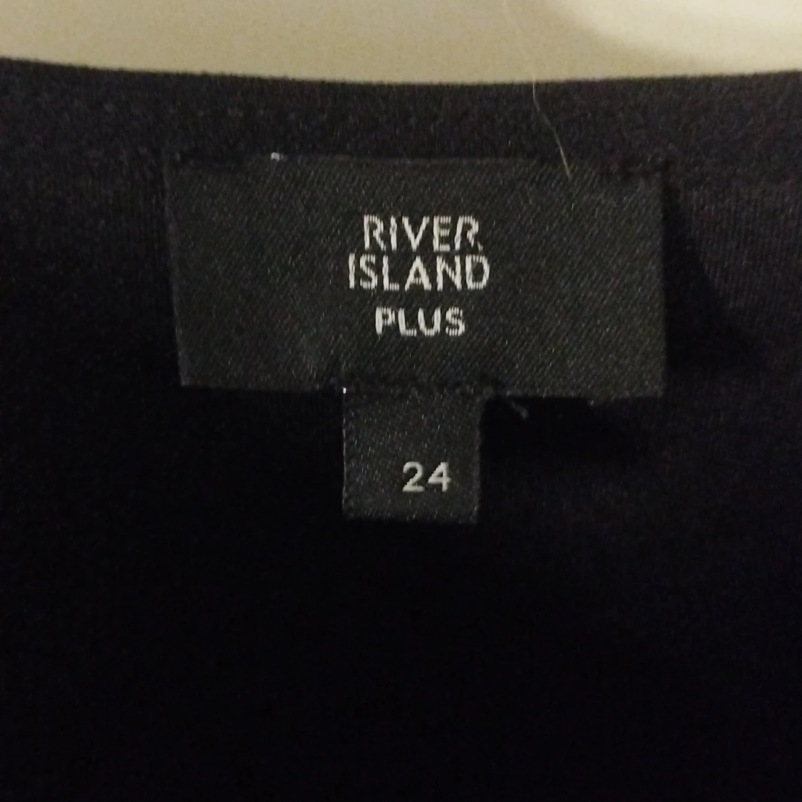 Svart blus River Island Plus - 2