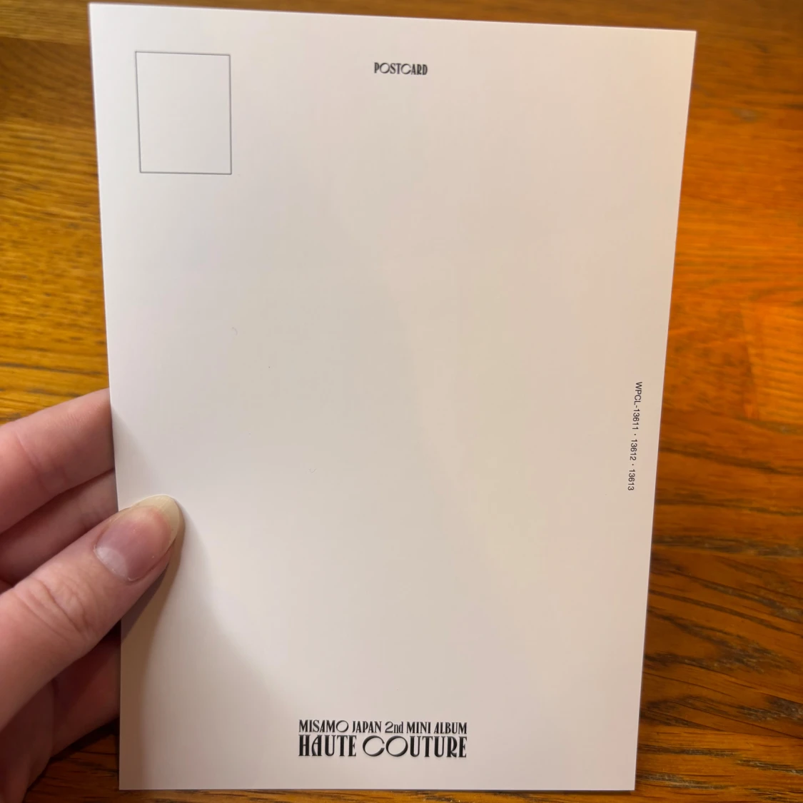 Misamo postcard  - 3