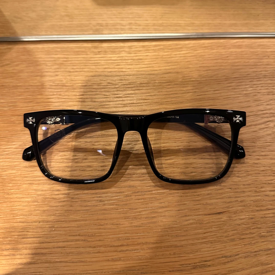 Chrome heart glasses  - 1