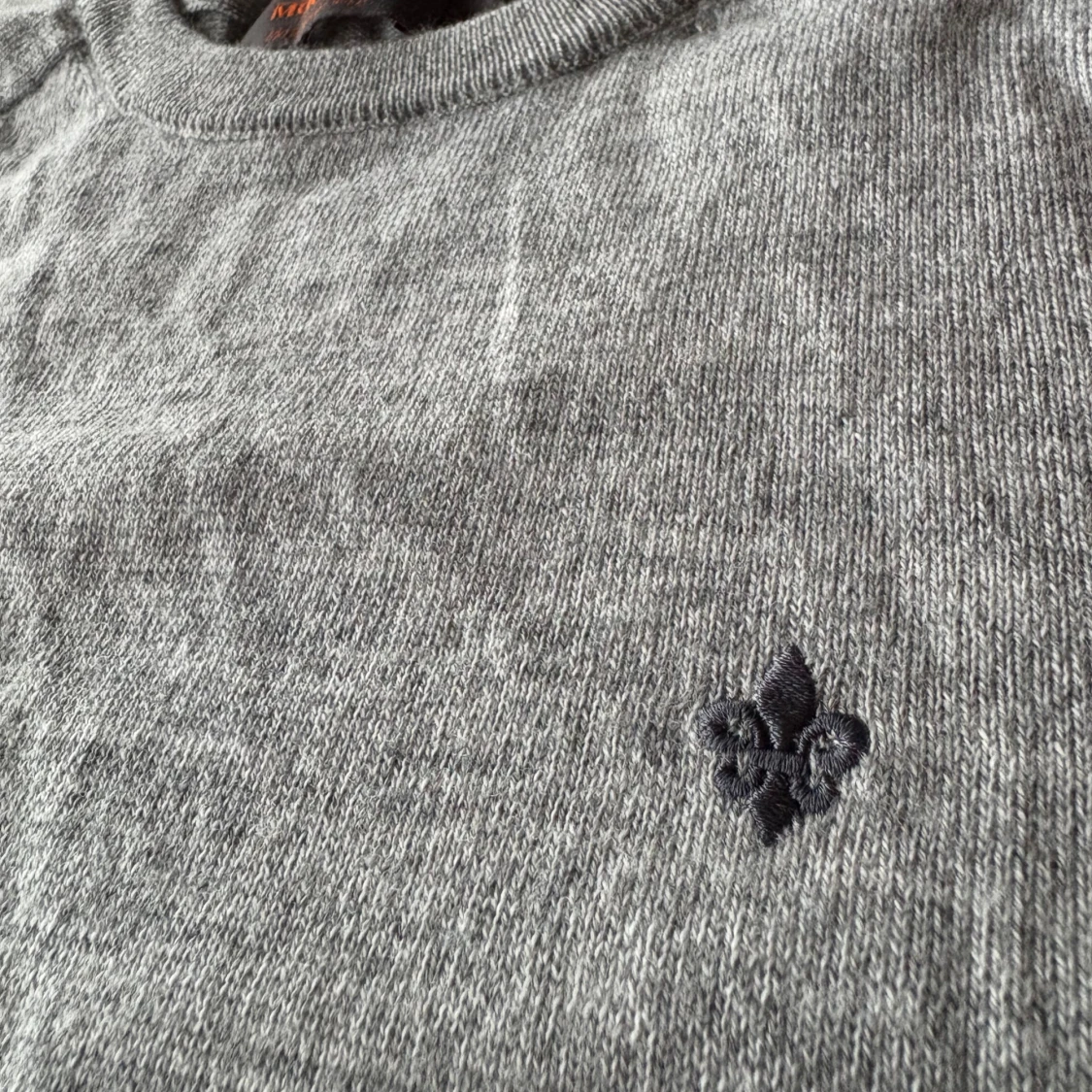 Grå Morris tröja merinoull  - 1