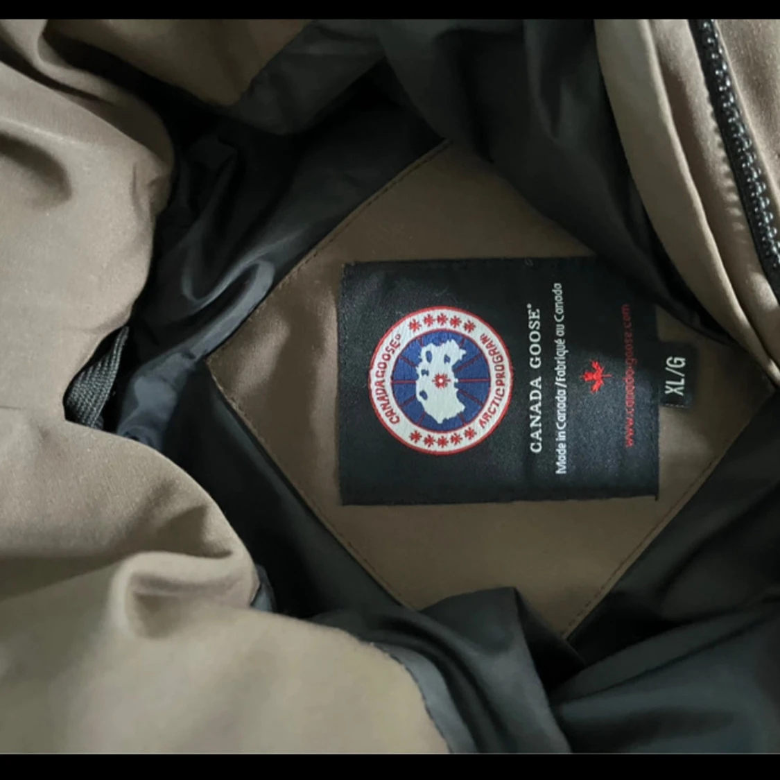 Brun Canada Goose dunjacka - 3