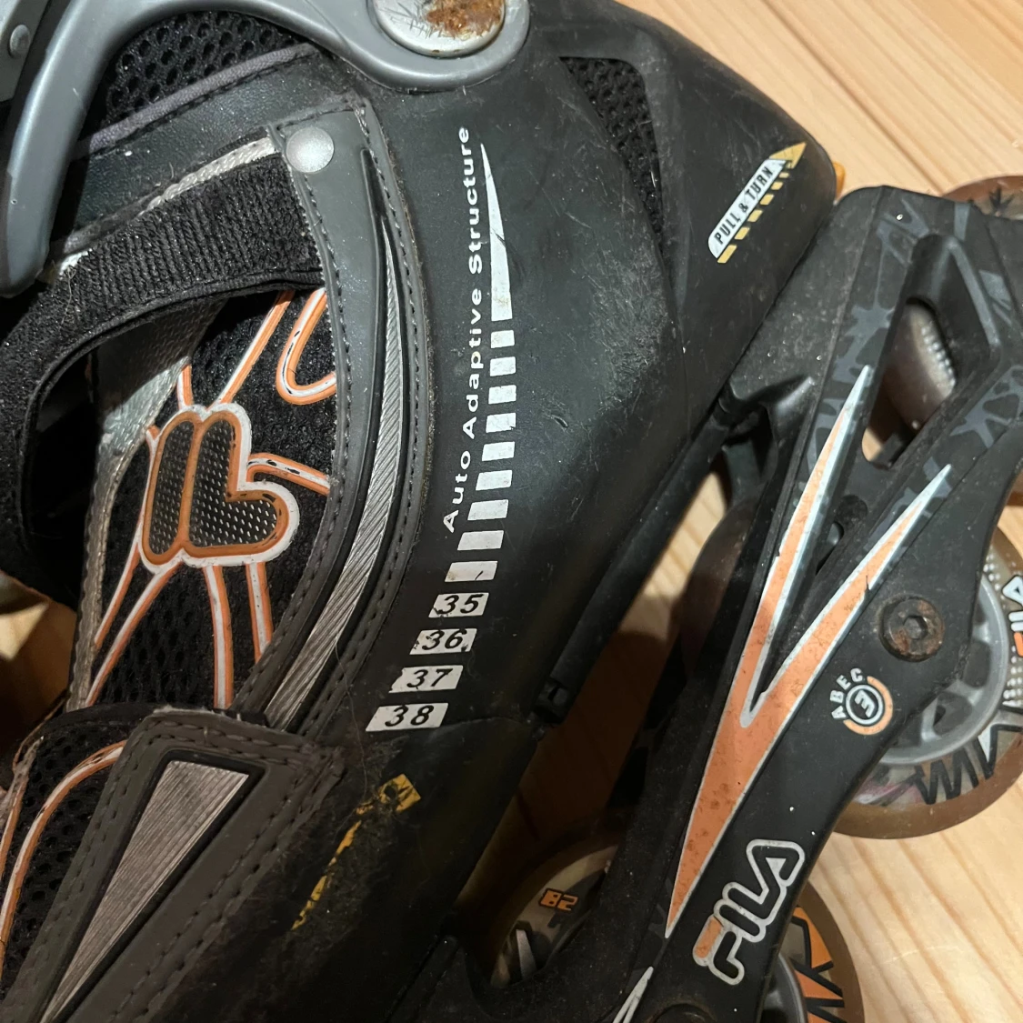 Rullaluistimet 35-38 - 4