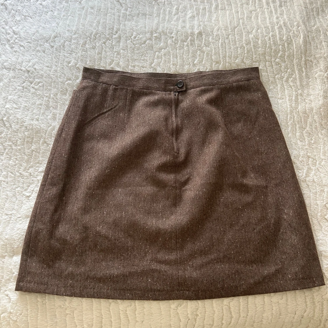 Brun ullkjol från Sinclair by Kappahl