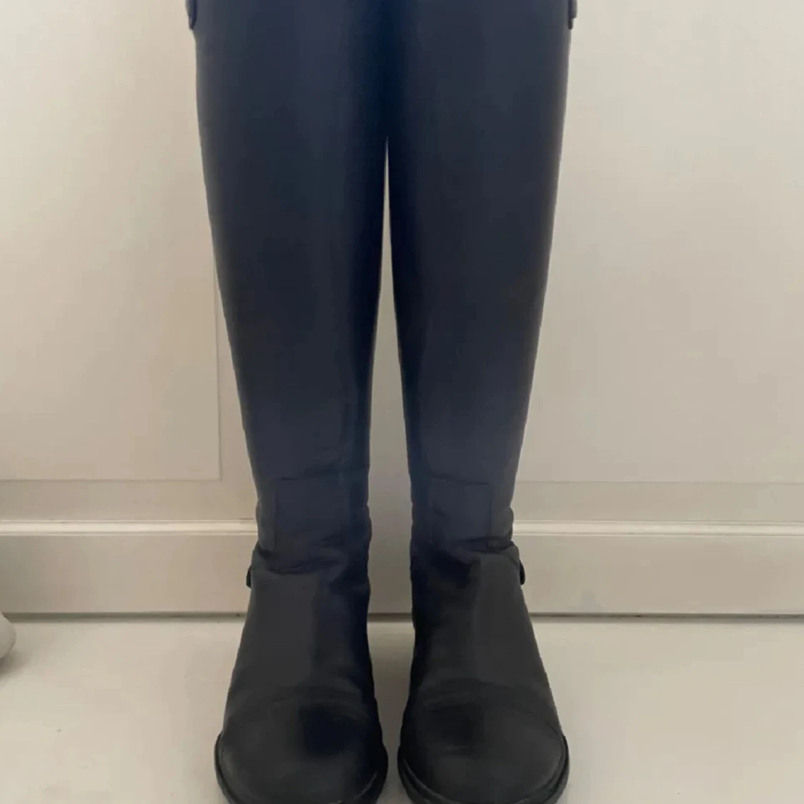 Läderridstövlar  - 1