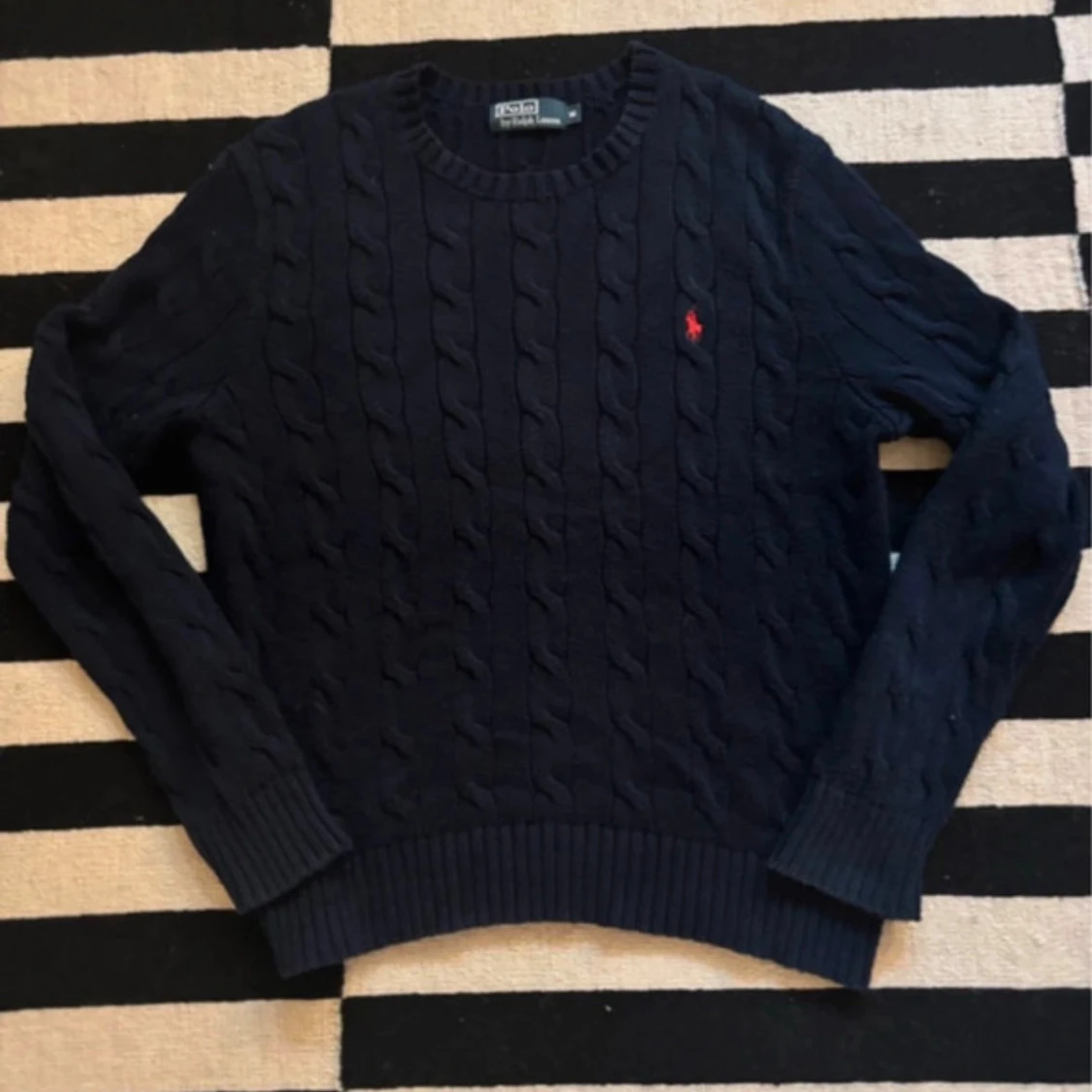 Ralph Lauren Kabelstickad Tröja