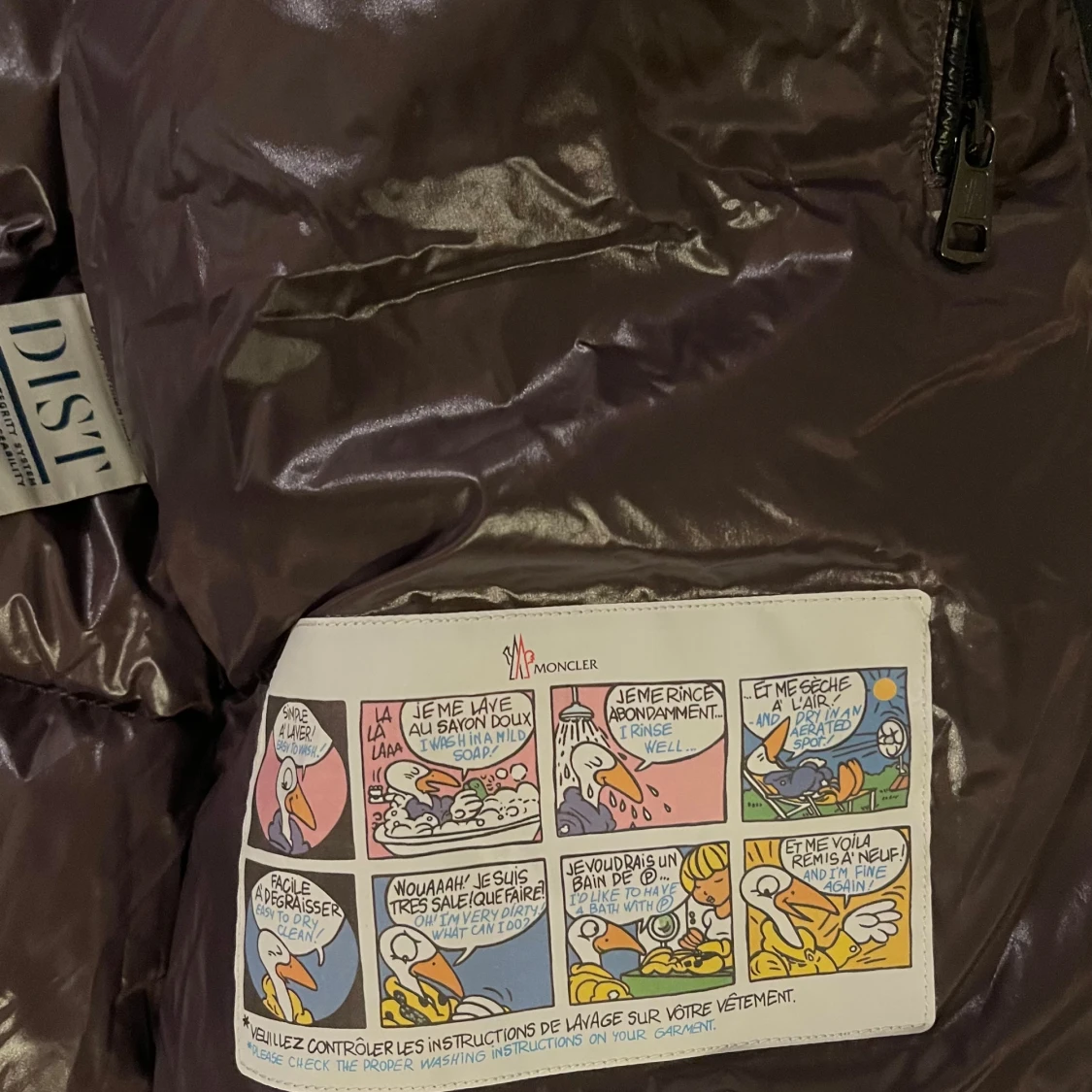 Svart Moncler Maya dunjacka med huva - 3