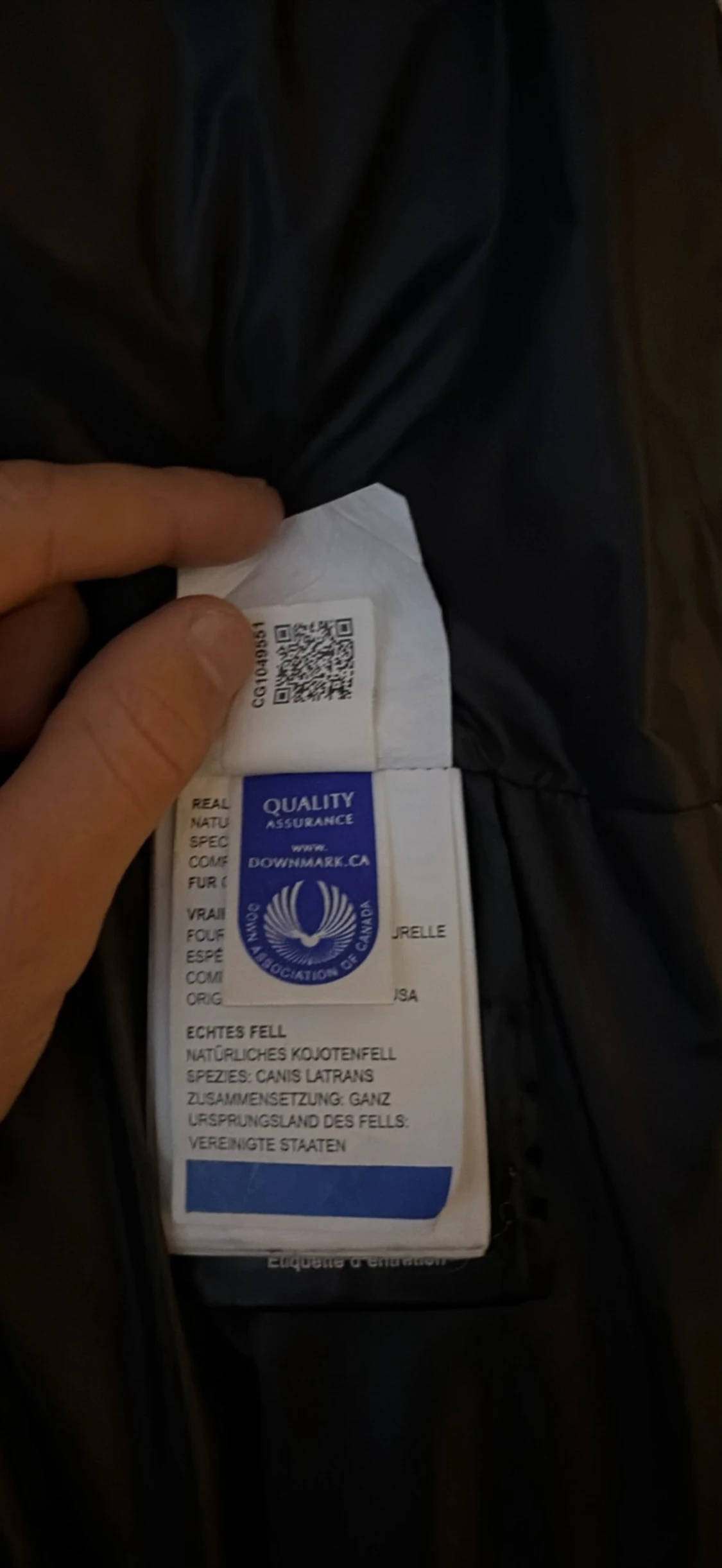 Svart dunväst från Canada Goose M - 2