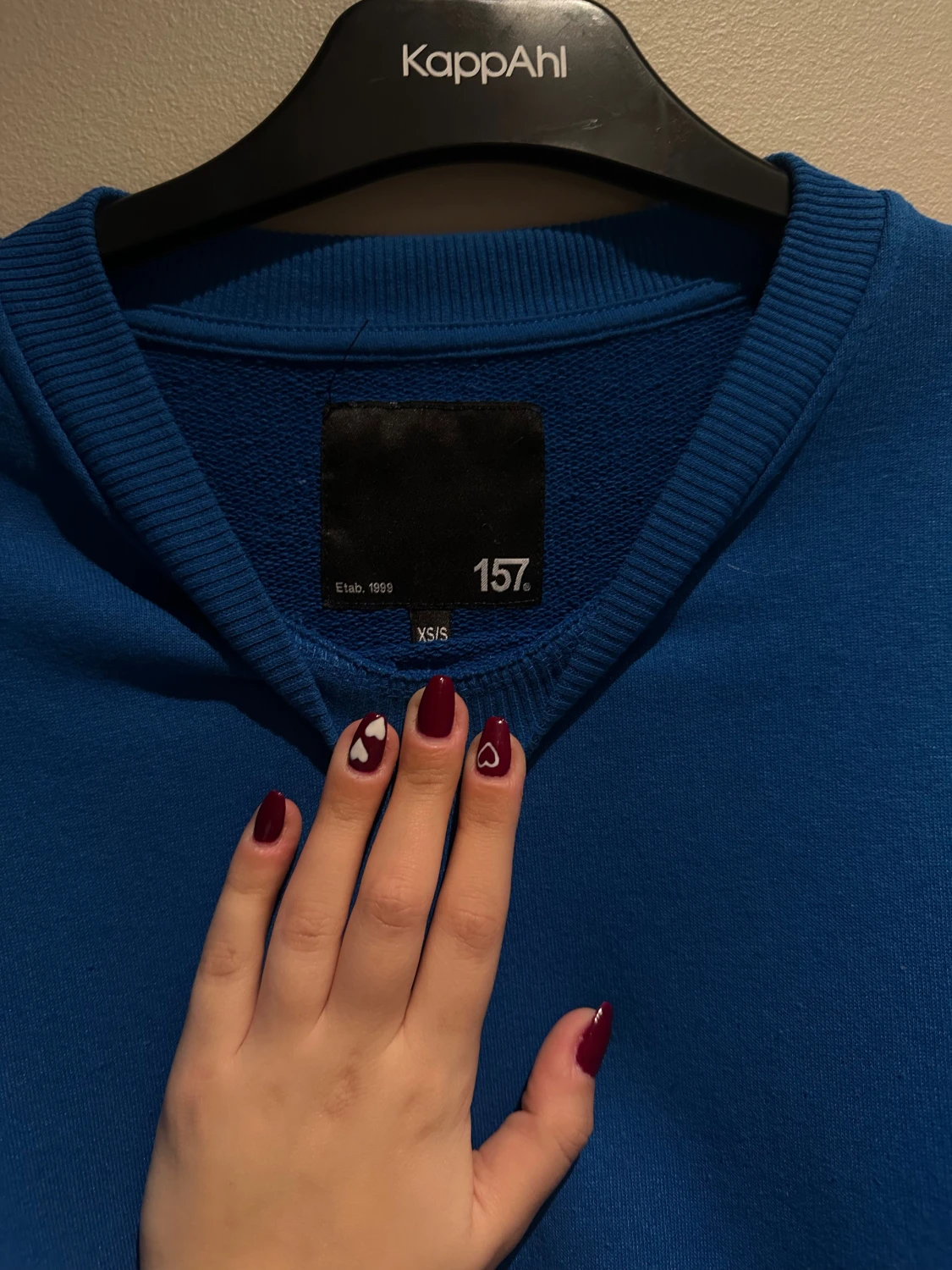 Blå sweatshirt från 157 XS/S - 2