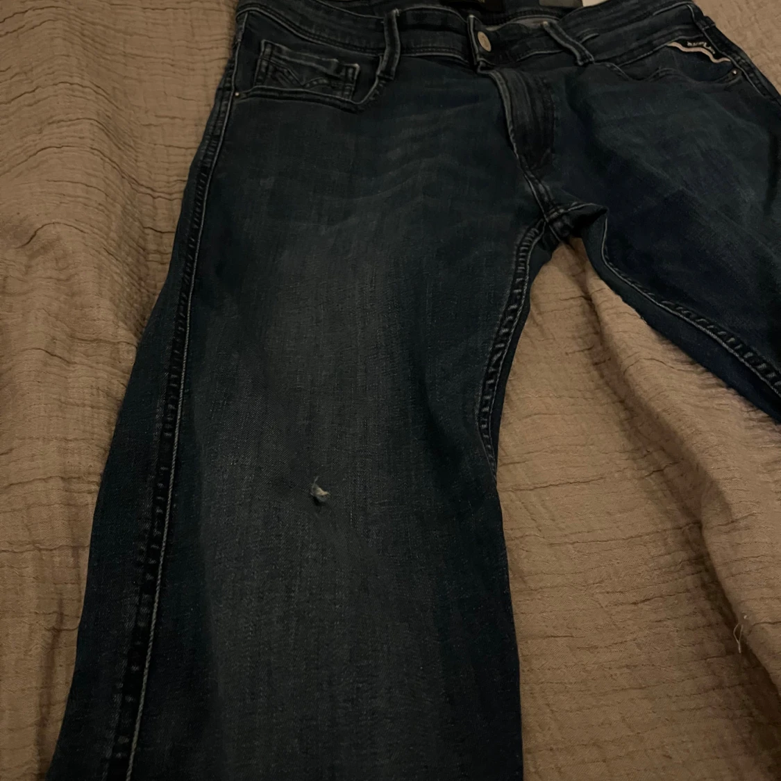 Replay Anbass mörkblå jeans - 2