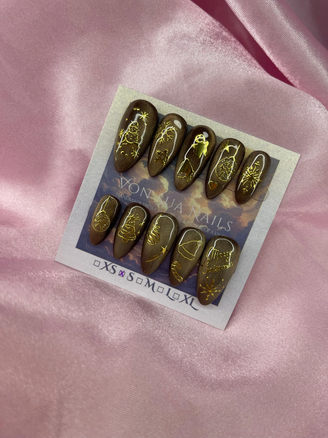 CocoaXmas (S);Medium Almond - 1