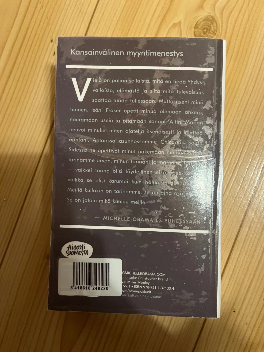 Michelle Obama Minun tarinani - 2