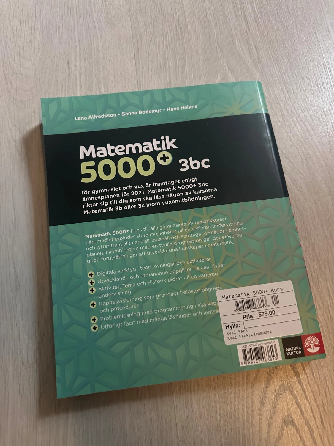 Matematik 5000+ Vux 3bc - 1
