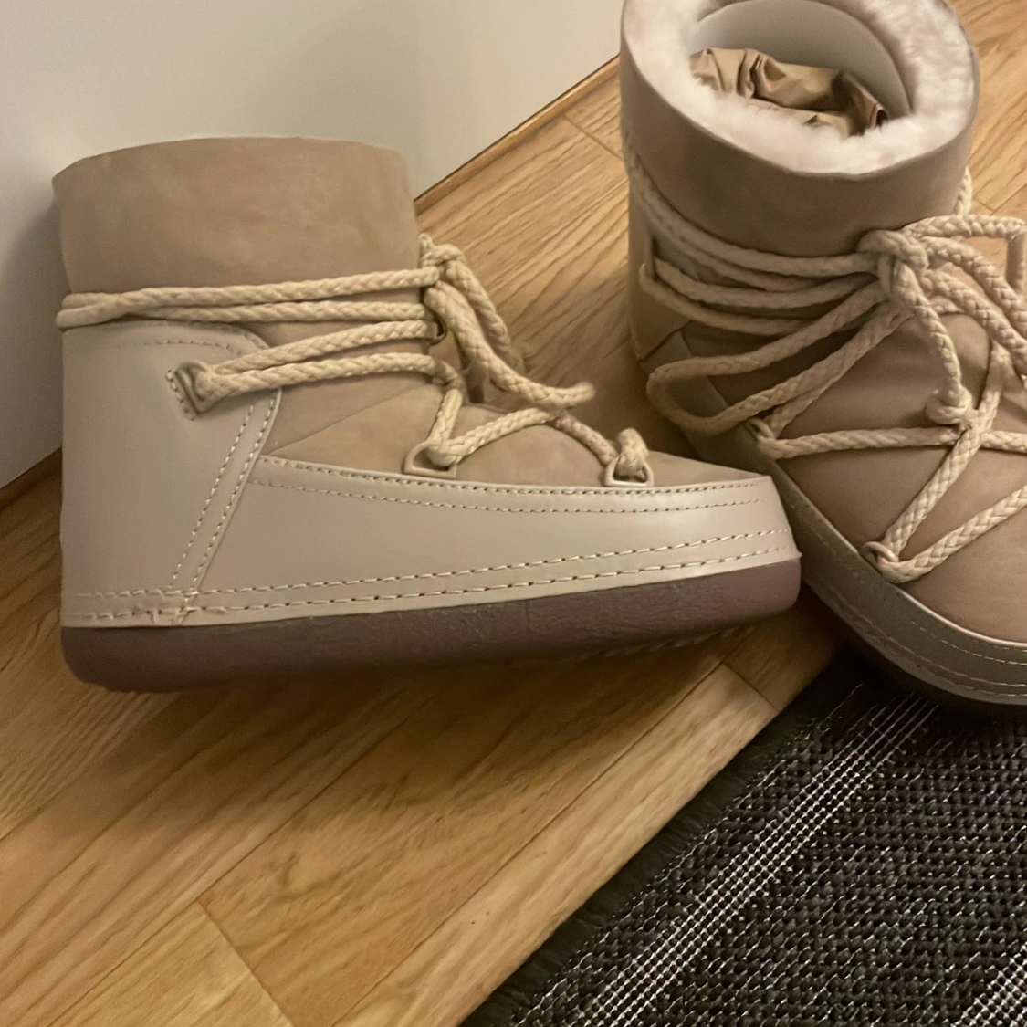 Beige vinter skor från Inuikii - 2