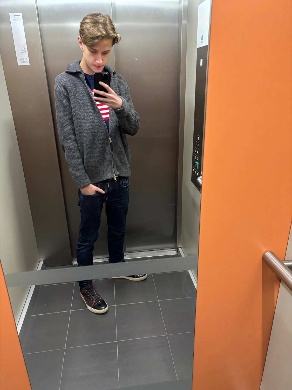 Mörkblå stickad tröja Polo Ralph Lauren - 2