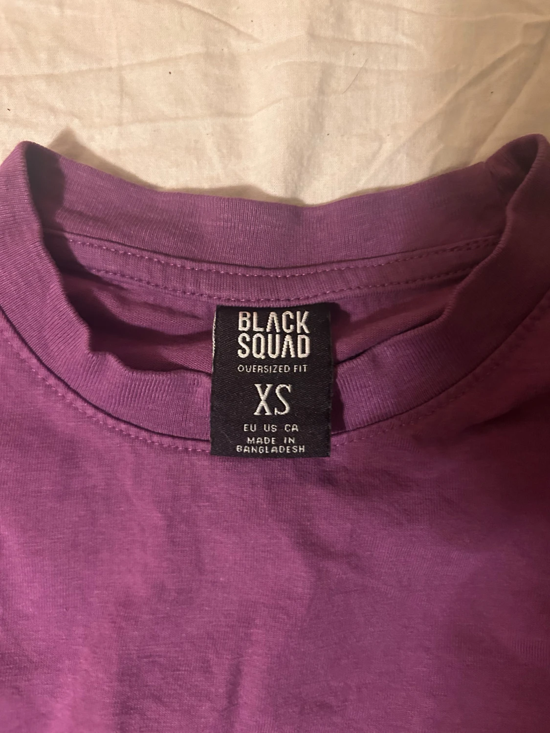Lila oversized t-shirt Black Squad XS - 2