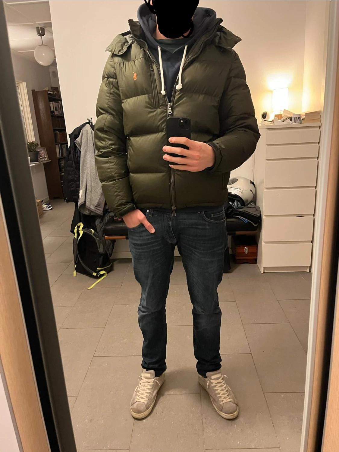 Mörkgrön pufferjacka från Polo Ralph Lauren - 1